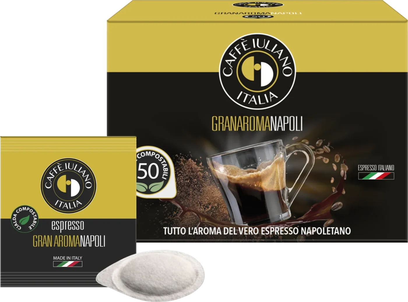 Kutia dhe qeska e cialdeve Gran Aroma Napoli