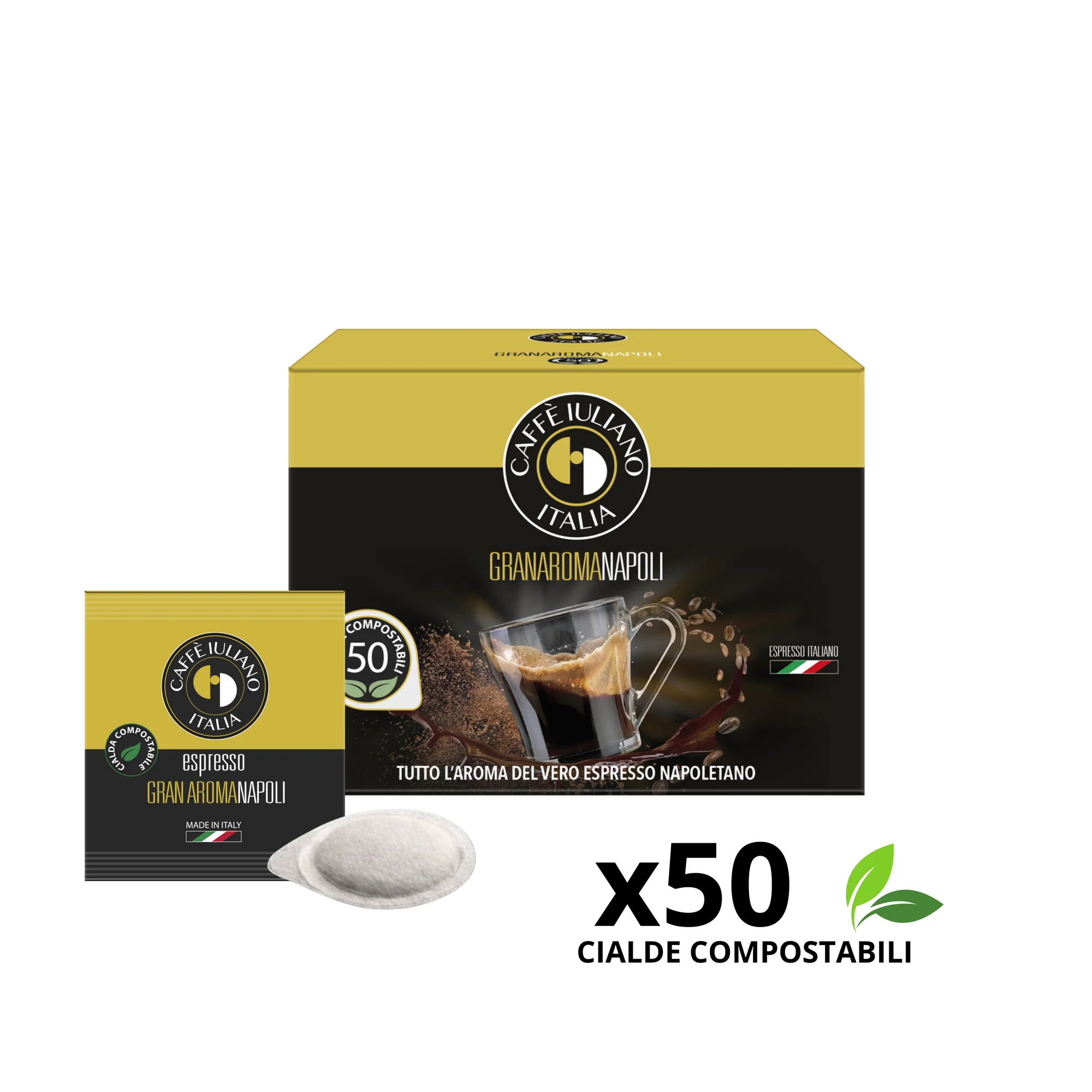 Kutia me 50 cialde Gran Aroma Napoli